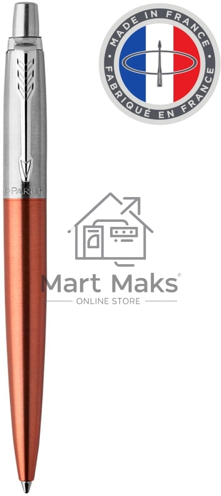 Ручка шариковая Parker Jotter Core K63 (CW1953189) Chelsea Orange CT M, синие чернила, подарочная коробка