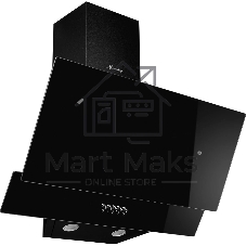 Вытяжка наклонная Monsher ROUEN 60 Noir Verre черный, 60 см, 1100 куб. м/ч, 53 дБ