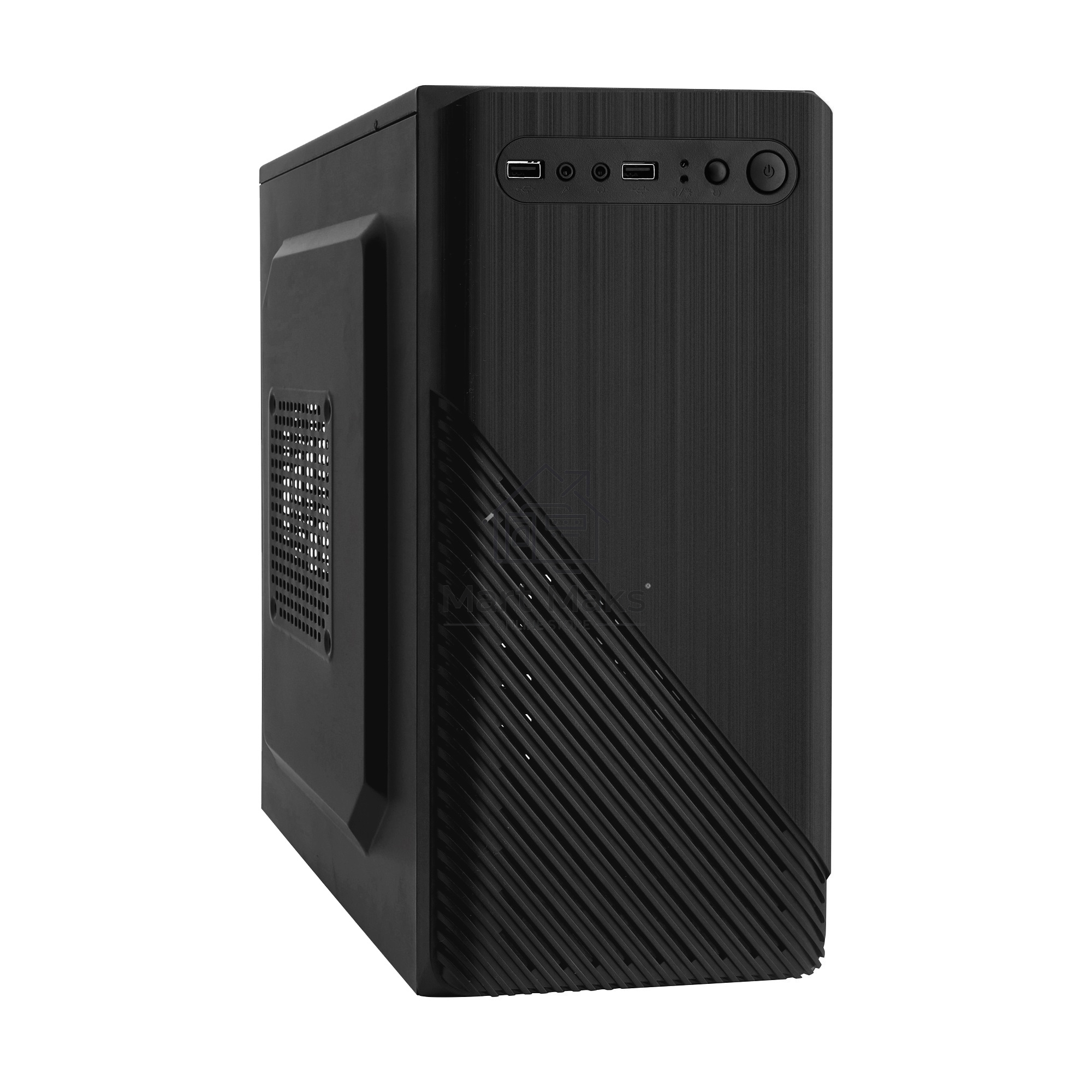 Компьютерный корпус Minitower ExeGate BAA-103-AA500 (mATX, AA500 8см, 2*USB, аудио)
