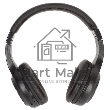 Беспроводные/проводные наушники Ritmix RH-475BTH черный, накладные, Bluetooth + проводной, складная конструкция, до 6 ч
