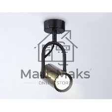 Светильник Ambrella light TA13192 BK/SB черный/бронза GU10 max 12W D55*L100*H200