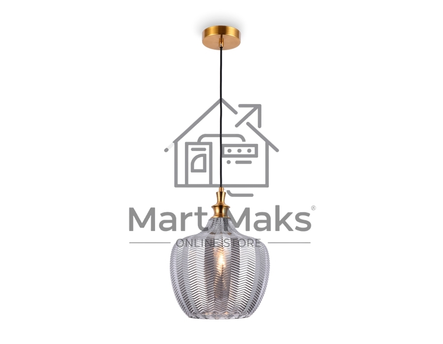 Светильник Ambrella light TR3533 SB/SM бронза/дымчатый E27 max 40W D250*1200