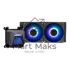 Система жидкостного охлаждения MSI MAG CORELIQUID A15 240 черный 120мм алюминий+медь 2050rpm 28.7db 4-pin