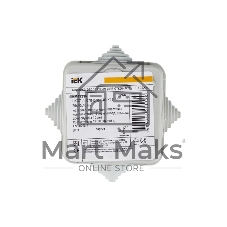 Коробка распаячная ОП 70х70х40 IP44 КМ41236 (4 гермоввода) IEK UKOZ11-070-070-040-K41-44
