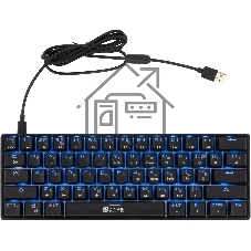 Клавиатура Oklick K713X проводная, USB Type-A, чёрный