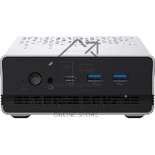 Мини ПК Chuwi UBox Ryzen 5 6600H (3.3) 16Gb SSD 512Gb 660M Win11Pro 2x2.5GbitEth WiFi BT 90W белый/черный