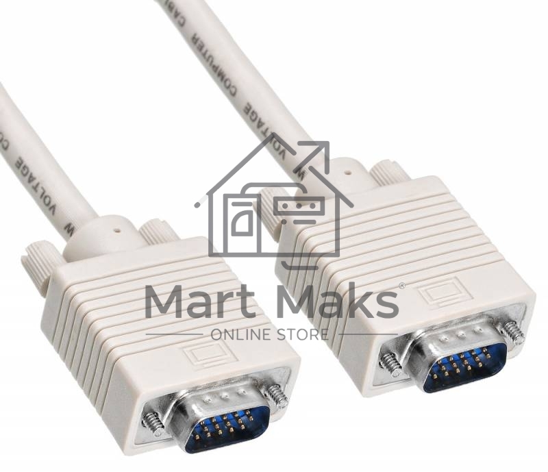 Кабель Buro CAB016S-10 VGA (m) VGA (m) 3м феррит.кольца серый