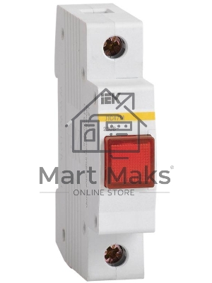 Сигнальная лампа Iek MLS20-230-K04 ЛС-47М (красная) (матрица) ИЭК