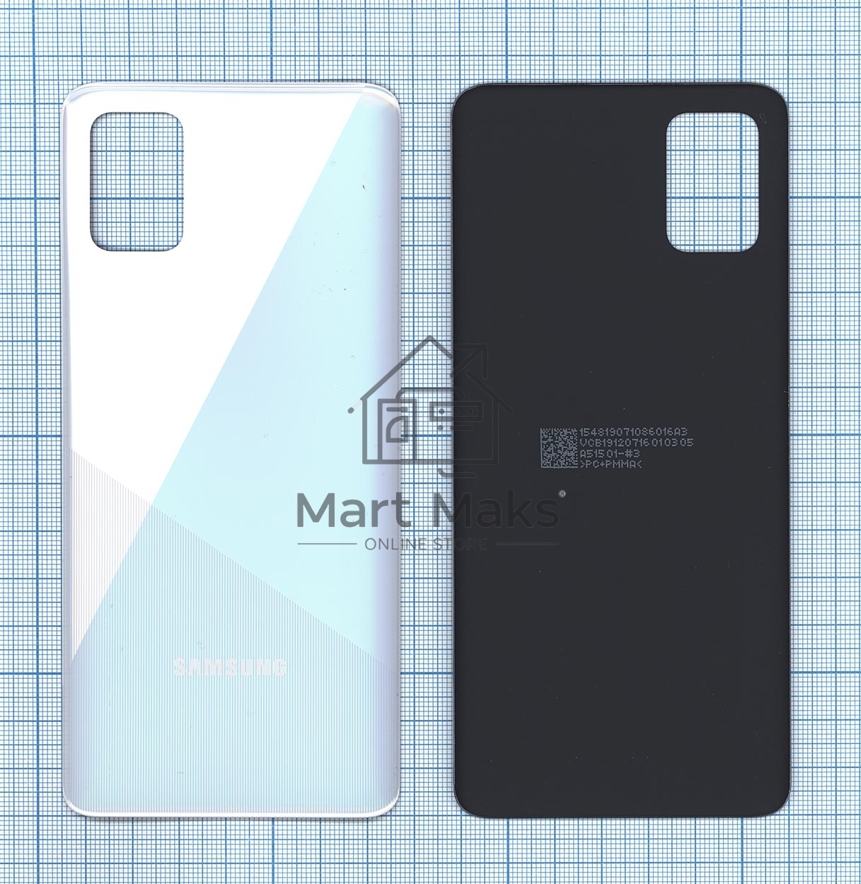 Задняя крышка для Samsung A515F Galaxy A51 (2019) белый