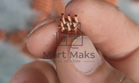 Медный радиатор 7х7х5 мм с термоскотчем 3M 9448A