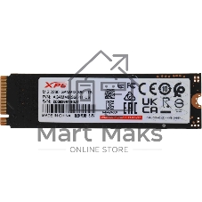 Накопитель SSD ADATA XPG GAMMIX S60, 1Tb, PCIe 4.0 x4, M.2 2280, NVMe, R/W 5000/3200, с радиатором