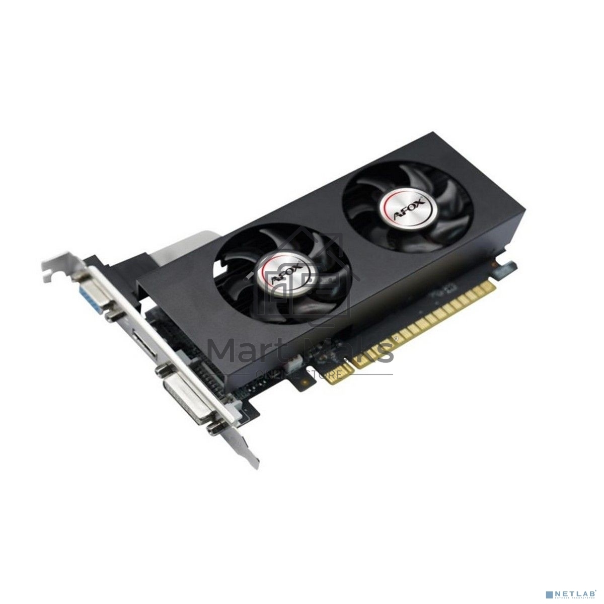 Видеокарта Afox GTX750 4GB GDDR5 128bit VGA DVI HDMI 2FAN LP RTL