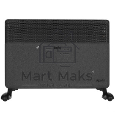 Конвектор Ballu Apollo digital INVERTER Space Black BEC/ATI-2002 черный, 2000 Вт, 25 м2, термостат, дисплей, WiFi