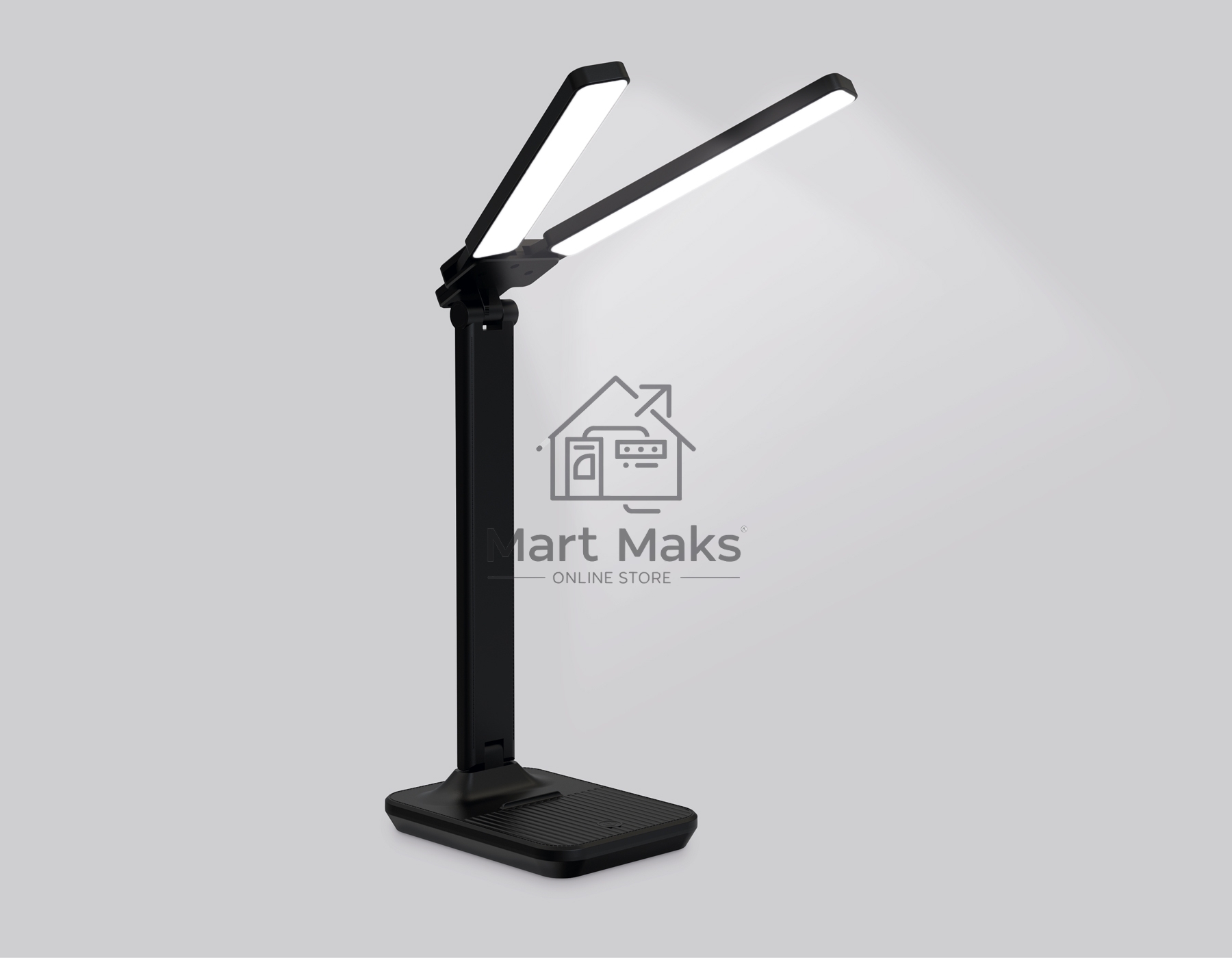 Светодиодная настольная лампа с диммированием Ambrella light DE491 BK черный LED 3000K/4200K/6400K 9W