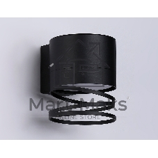 Светильник Ambrella light TN71113 BK черный GX53 max 12W 110*82*100