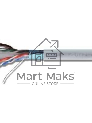 Кабель витая пара Rexant F/UTP cat.5e 1х2х24AWG solid CU PVC сер. (м)