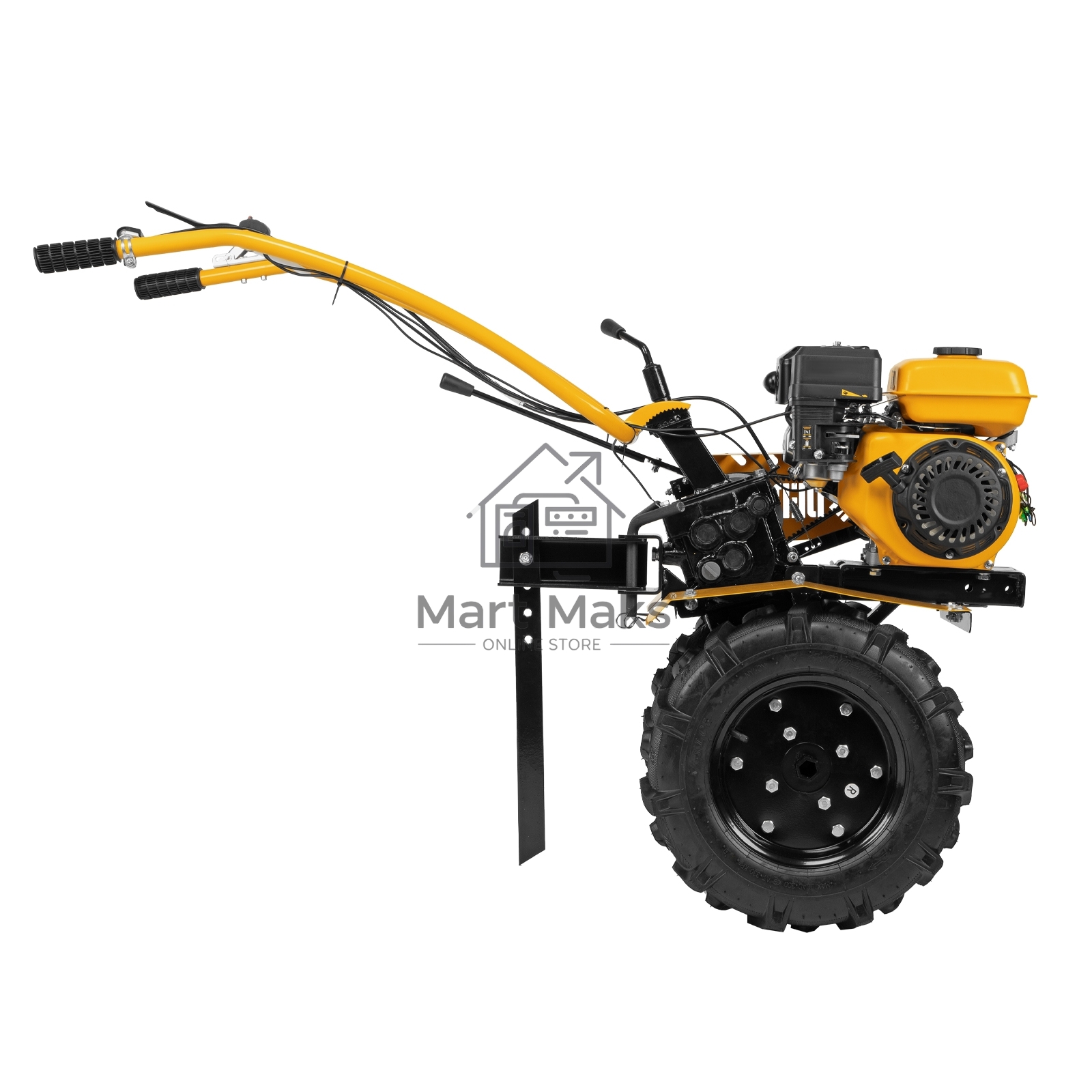 Мотоблок DPT-270S, 7 л.с., ремен.сцеп, фрез 3х4, ШОМ, передачи 2В/1Н Denzel