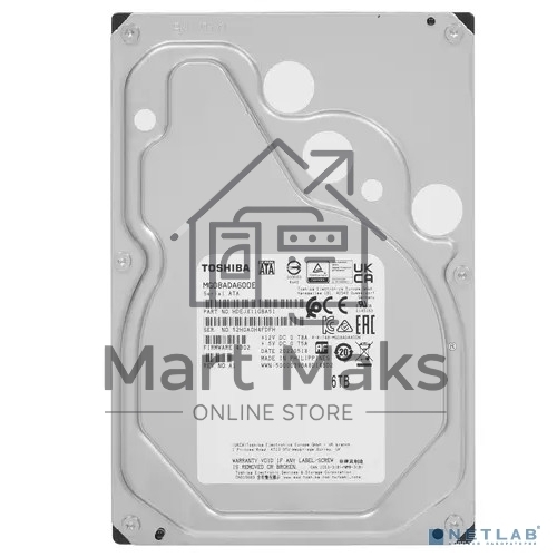 Жесткий диск Toshiba HDD SATA3 6Tb 3.5