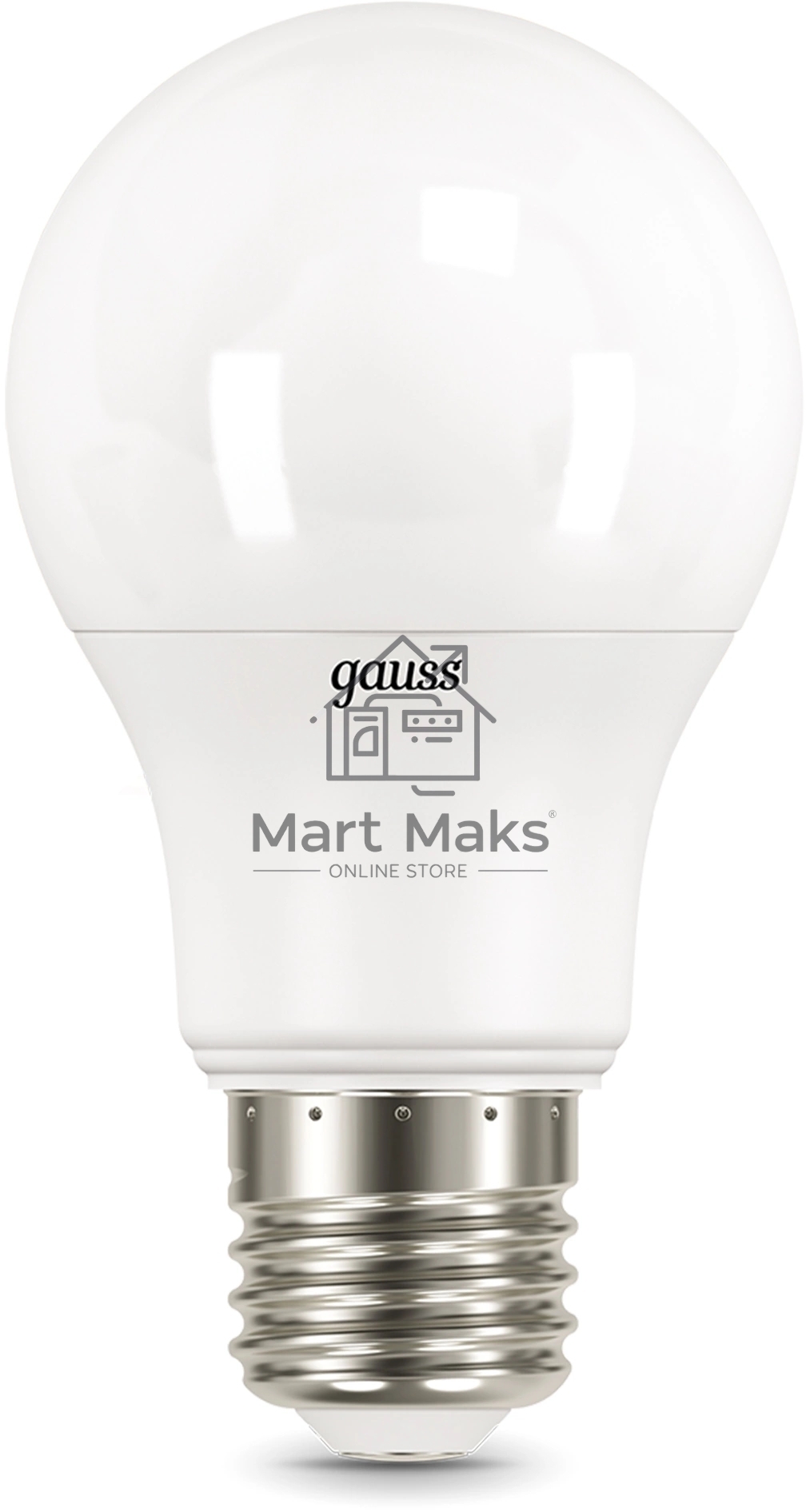 Лампа светодиодная Gauss 102502210-M 10Вт цок.:E27 груша 220B св.свеч.бел.нейт. A60 (упак.:10шт)
