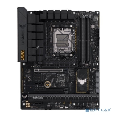Материнская плата ASUS TUF GAMING B650-PLUS, AM5, AMD B650, 4xDDR5, 4xSATA, 3xM.2, 1xPCI-E 4.0 x16, 1xPCI-E 4.0 x4, 2xPCI-E x1, 1xHDMI, 1xDP, 1x 2.5Gb LAN, 2xUSB-A 3.2 Gen 2, 1xUSB-A 3.2 Gen 2x2, 1xUSB-C 3.2 Gen 2, 5x3.5 мм, 7.1, ATX