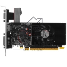 Видеокарта AFOX GT730 2Gb DDR3 PCI-E2.0 2ГБ DDR3, 128 бит, DVI-I, HDMI, VGA (D-Sub), GPU 700 МГц