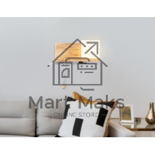 Светильник Ambrella light TR83123 LW/FR светлое дерево/белый матовый E27 max 40W 300*140*140