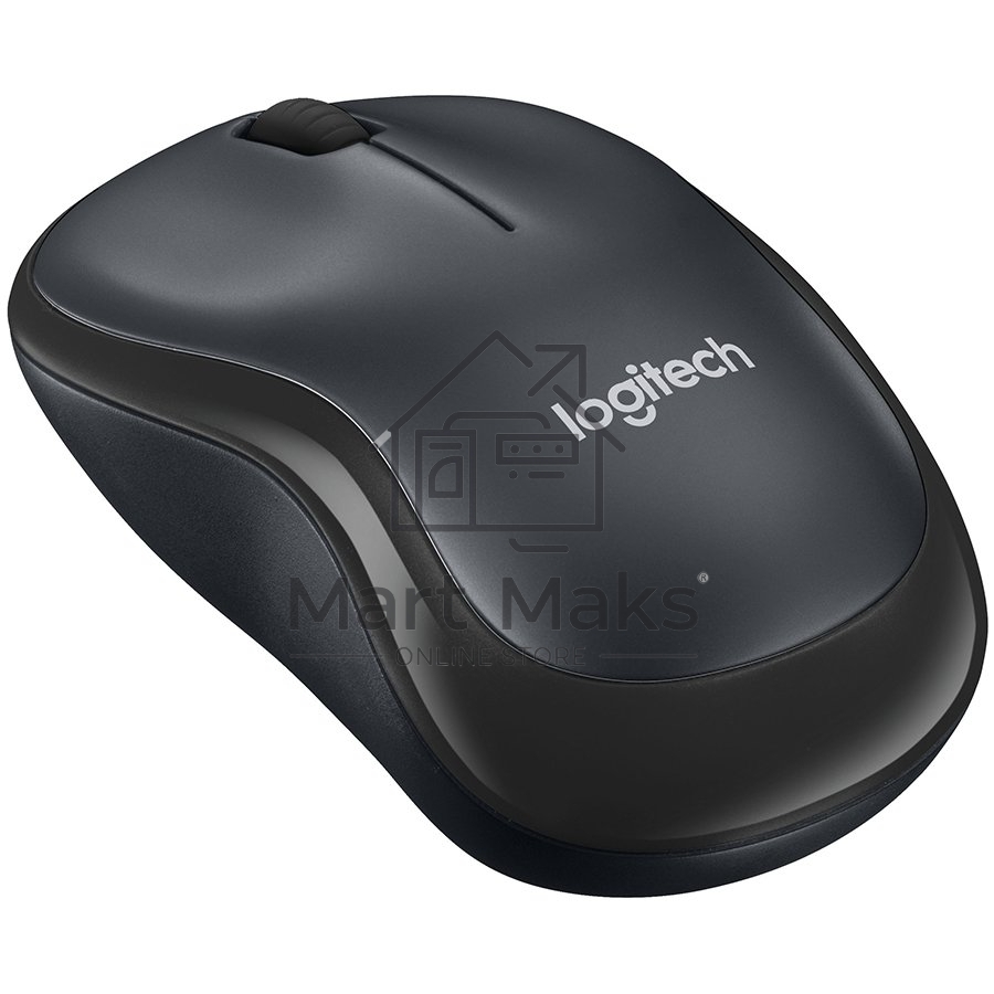 Мышь беспроводная Logitech M220 SILENT черный, 1000 dpi, радиоканал, USB, кнопки - 3