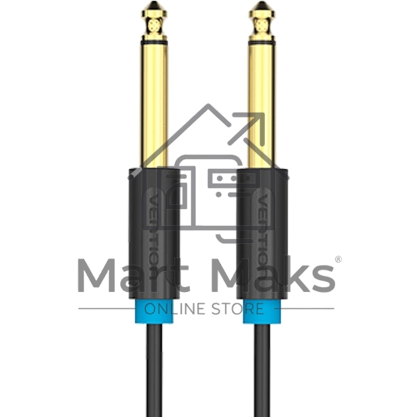 Кабель Vention аудио Jack 6,35 mm M/6.35 M - 1.5 м BAABG