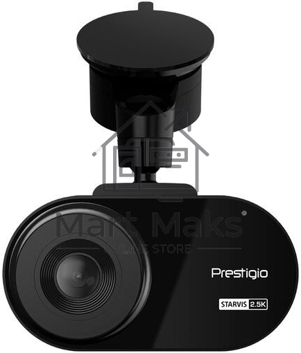 Видеорегистратор Prestigio RoadRunner 460W, 3.0'' IPS (854x480) touch screen display, WQHD 2.5K 2560x1440@30fps, Mstar SSC8629Q, 5 MP CMOS Sony Starvis IMX335 image sensor, 5 MP camera, 140° Viewing Angle, Wi-Fi, USB Type-C, Supercapacitor, Night Vision, 