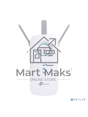 Усилитель сигнала TP-Link AC1900 Wi-Fi Range Extender 600 Mbps at 2.4 GHz + 1300 Mbps at 5 GHz; 3 × External Antennas, 1 × Gigabit Port, Wall Plugged; Tether App, WPS, Intelligent Signal Light, Access Control, Power Schedule, LED Control, RE/AP Mode, OneM