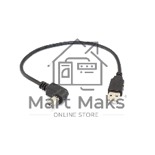 Кабель USB 2.0 на USB-B угол влево 0,3 м
