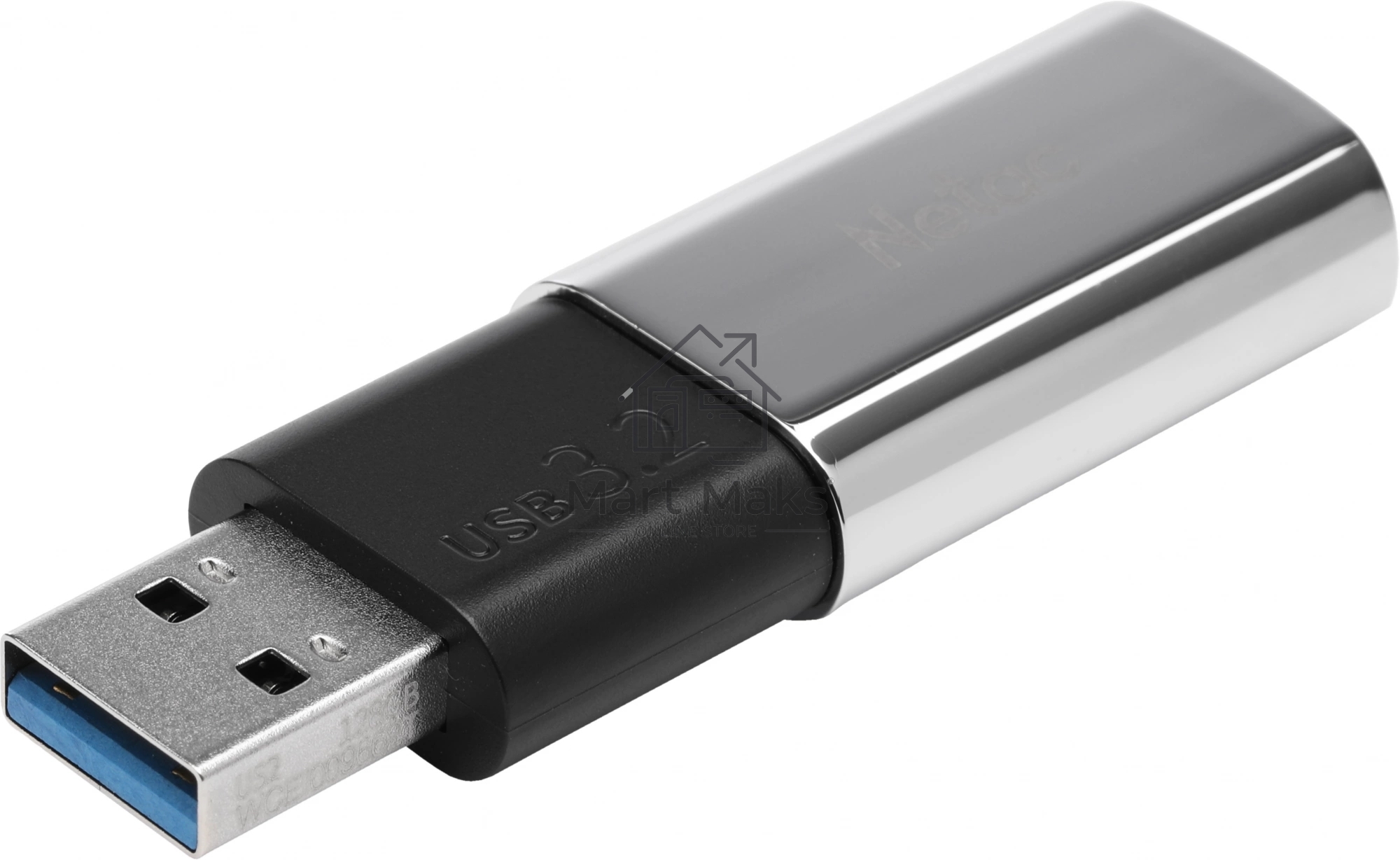 Флешка USB R/W Netac US2 USB3.2 Solid State Flash Drive 128GB,up to 530MB/450MB/s