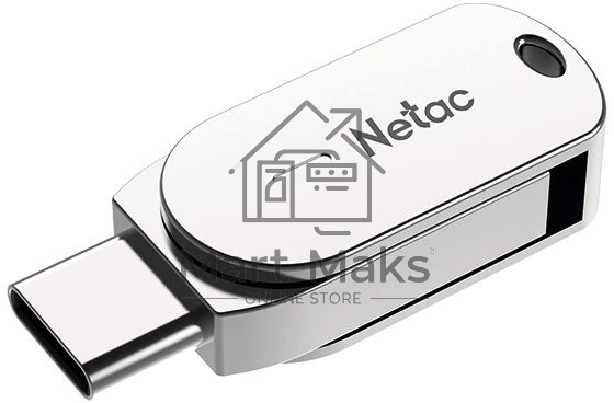 Флешка USB R/W R/W Netac U785 16Gb <NT03U785C-016G-30PN>, USB3.0+TypeC, металлическая