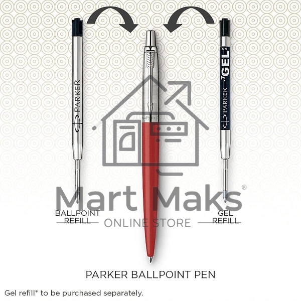 Ручка шариковая Parker Jotter Core K63 (CW1953189) Chelsea Orange CT M, синие чернила, подарочная коробка
