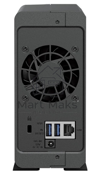 СХД SYNOLOGY настольное исполнение 1BAY NO HDD DS124