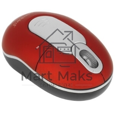 Мышь беспроводная Gembird MUSW-605 красный, 1200 dpi, радиоканал, USB, кнопки - 3