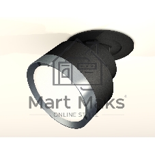Светильник Ambrella Light XM8102504 SBK/PPH черный песок/графит полированный GX53 (A2242, A2106, C8102, N8133)