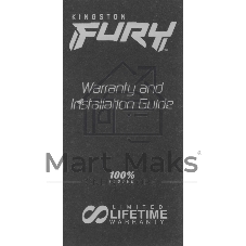 Оперативная память Kingston Fury Beast RGB, DDR5, 32GB (1x32GB), 5600 MHz, CL40, с радиатором, RGB, чёрный