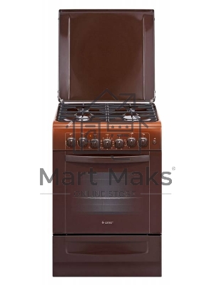 Плита комбинированная Gefest ПГЭ 6102-02 0001 коричневый, конфорок 4 газовых, духовка 55 л, 60 см x 85 см x 60 см