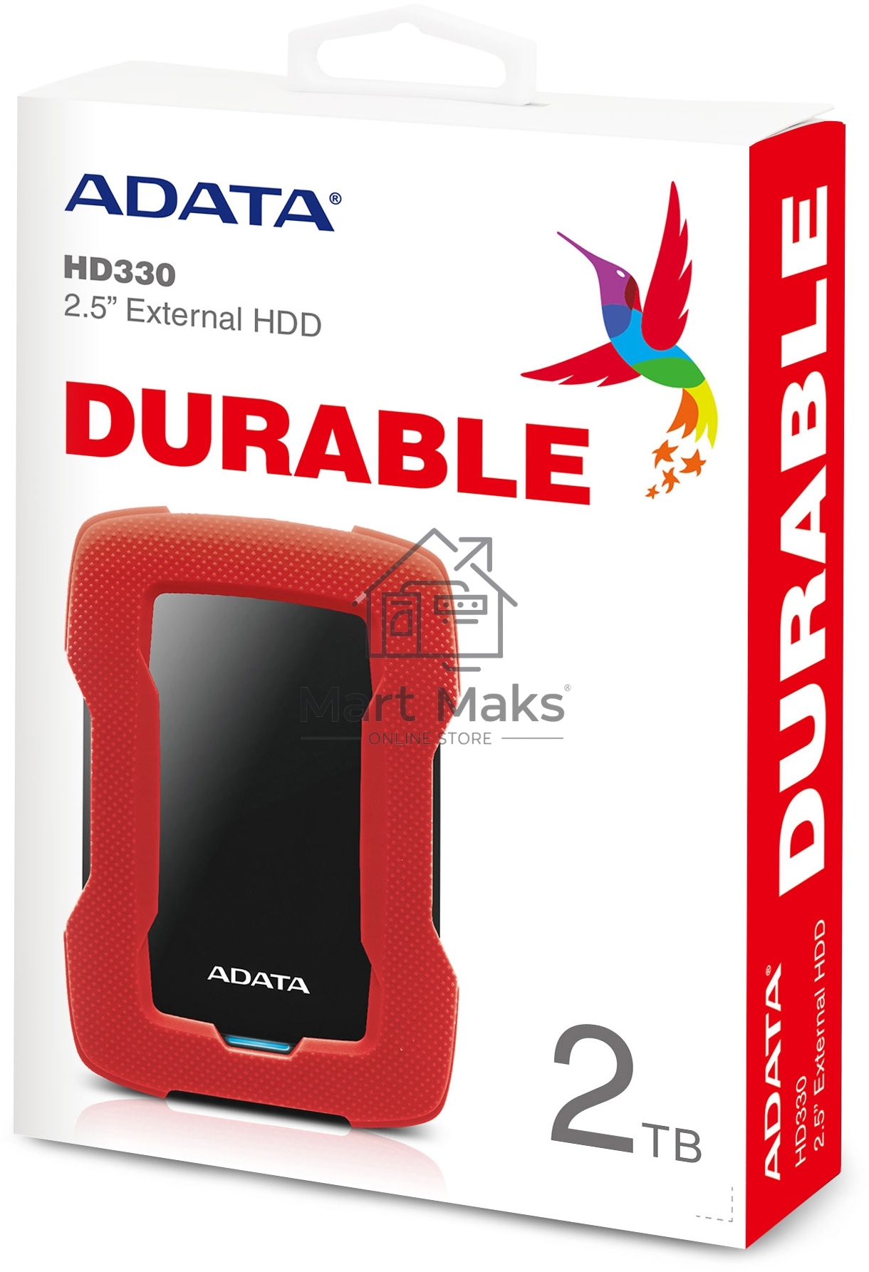 Внешний жесткий диск ADATA 2TB ADATA HD330, 2,5