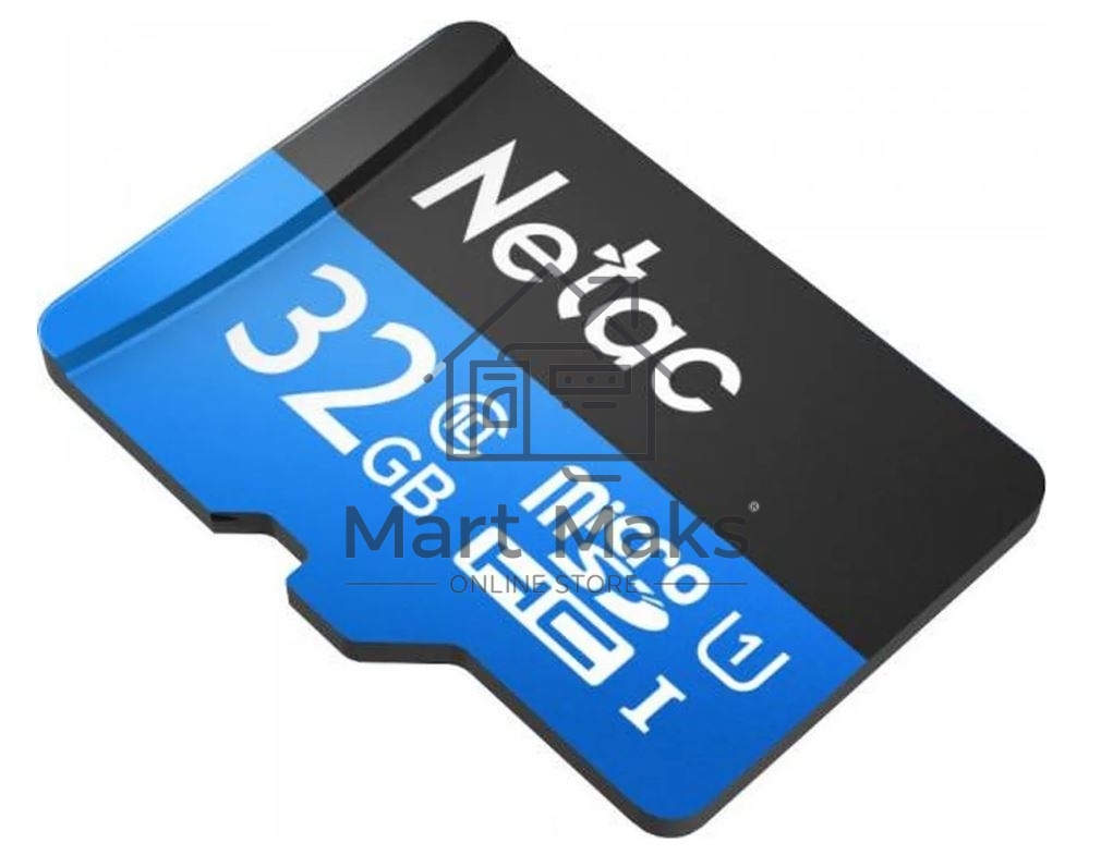 Флеш карта microSDHC 32GB Netac P500 <NT02P500STN-032G-S> (без SD адаптера) 80MB/s