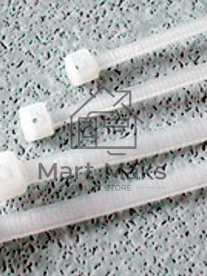 Стяжка нейлоновая неоткрывающаяся Hyperline GT-370IC, безгалогенная (halogen free), 370x3.6мм, (100 шт)