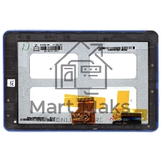 Модуль (матрица + тачскрин) для Acer Iconia Tab B1-A71 черный с рамкой