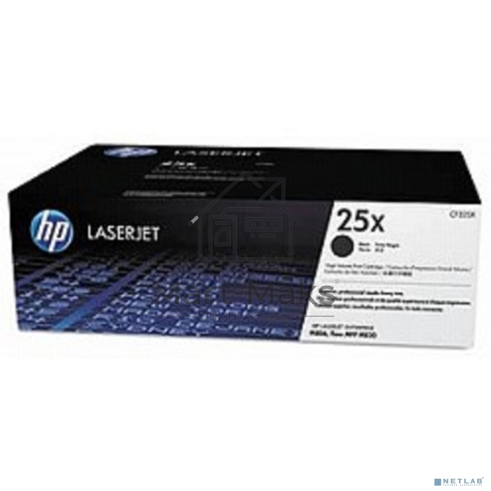 Тонер Картридж HP CF325X черный для HP LJ Flow M830z/M806x+/M830z/M806dn/M806x (40000стр.)