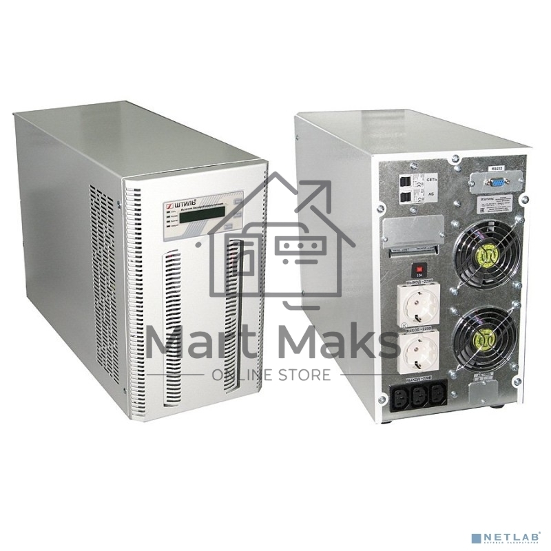 Источник бесперебойного питания Штиль ST1102SL 2кВА, On-line, напольное исполнение, со встроенными АБ