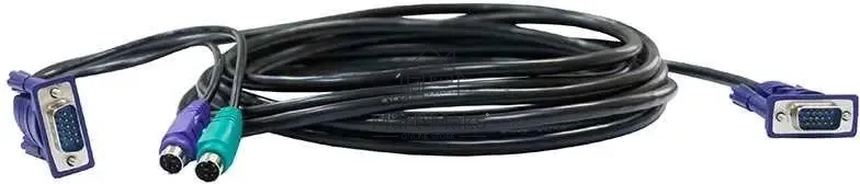 Кабель D-Link DKVM-CB/B1A Кабель KVM длиной 1,8 м с разъемами VGA и PS/2