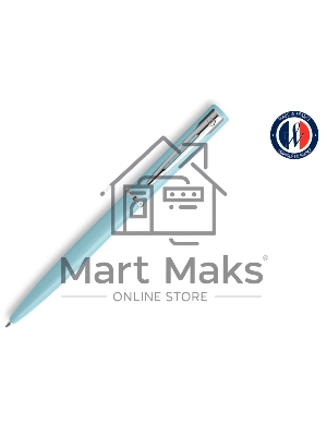 Ручка шариковая Waterman Graduate Allure Pastel Colors (2105224) Baby Blue Lacquer M син. черн. подар.кор.