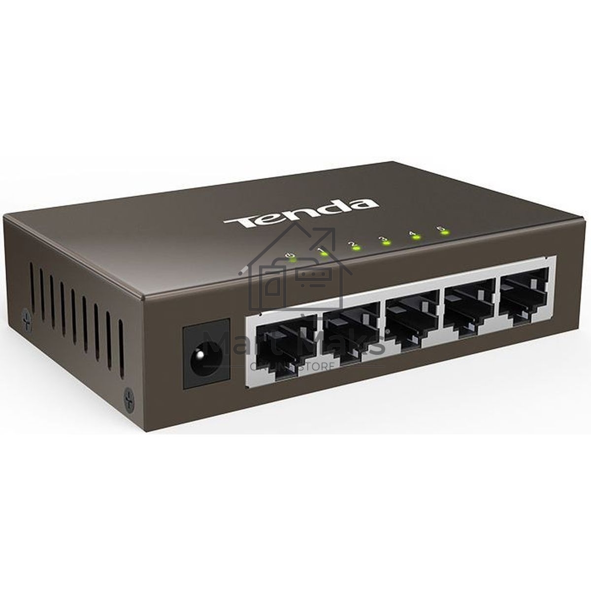 Коммутатор Tenda TEG1005D5-портовый гигабитный настольный