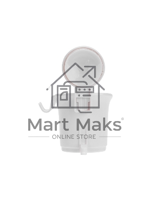 Стакан для зубных щеток и пасты HALSA HLS-F-113W на вакуумной присоске