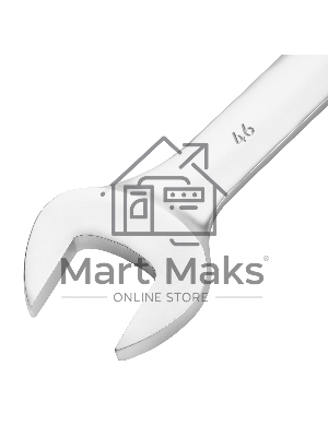 Ключ комбинированный Сибртех 46 мм, никелированный